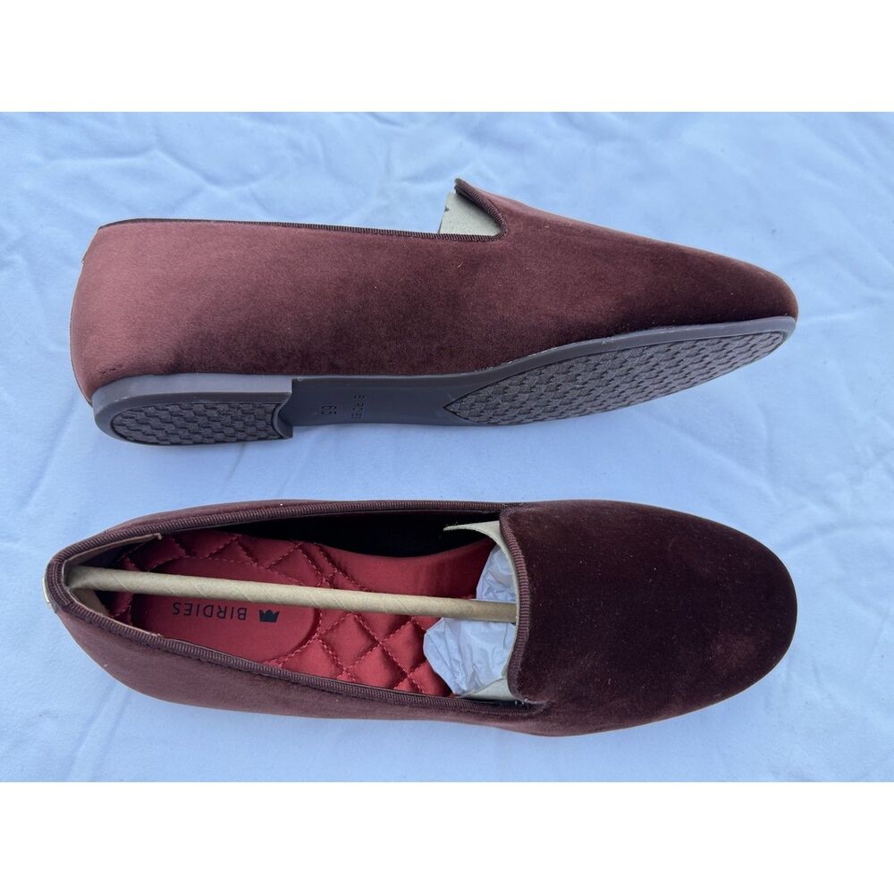 Birdies The Starling – Burgundy Velvet - Sz 6.5